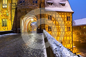 White winter-Bamberg-Germany-Bavaria