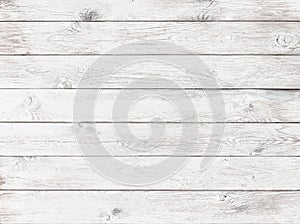 Old white wood background or texture photo