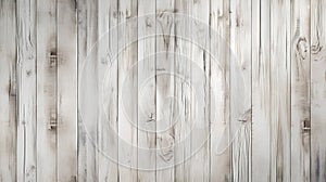 White Wood Background, Image Ai Generated