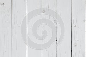 White wood and board plank background texture with space