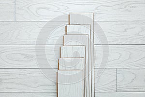 White wood laminates