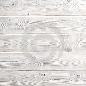 White wood plank texture for background photo