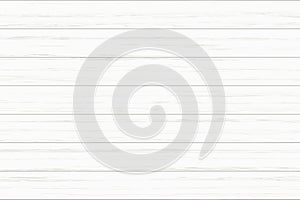 White wood plank texture for background. Vector