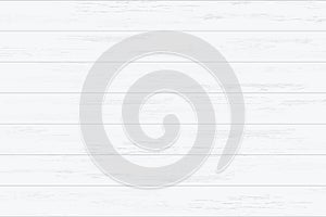 White wood plank texture for background. Vector