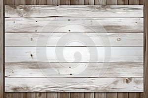 white wood planks on a wooden background
