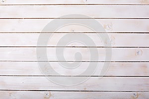 White wood surface as a background texture