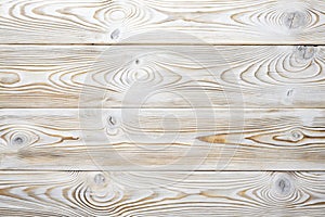 White Wood Texture Background, Natural Pattern