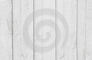 White Wood texture background, Washed old wooden nature abstract pattern surface, Vintage fence Wood wall stripe with shadow,Wide