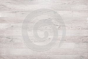 White wood texture background, wooden table top view