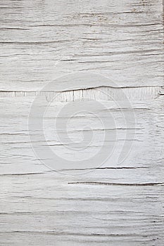 White wood texture backgrounds old vintage scratched weathered wooden wall.