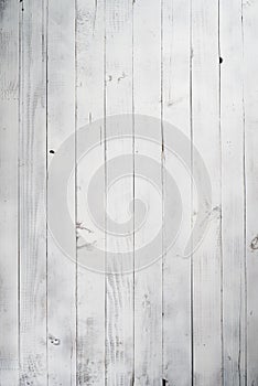 White wooden background.