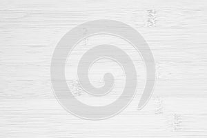 White wooden desk texture background, Top view. Abstract top bar table wood bamboo pattern nature. Design wall vintage interior