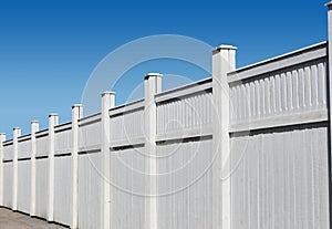 White Wooden Fence