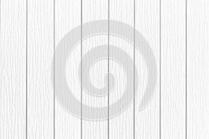 White wooden fence texture and seamless background