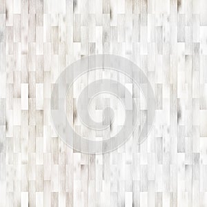 White wooden parquet flooring texture. + EPS10