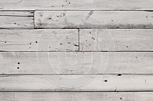 White wooden plank texture background