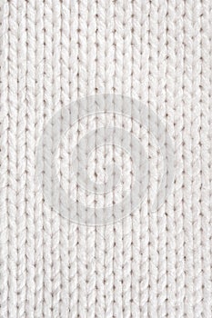 White Wool Sweater Texture