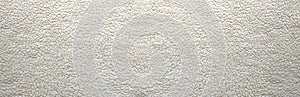 White wool texture. Abstract wool textured backgrounds. Closeup beige wool banner