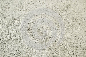 White woolen carpet texture background
