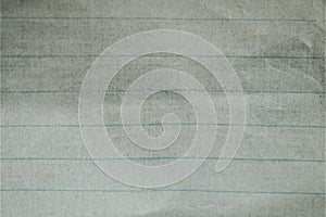 white worn paper texture with blue lines photo
