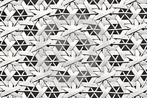 White woven texture background