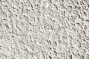 White and yellow exterior plaster