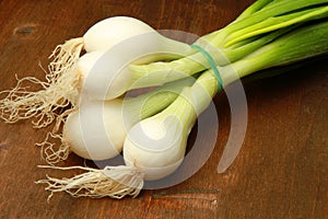 White young onions