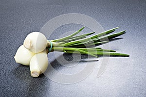 White young onions