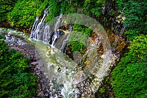 Whitebeard Falls (Biei -cho, Hokkaido)