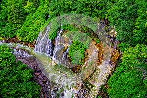 Whitebeard Falls (Biei -cho, Hokkaido)