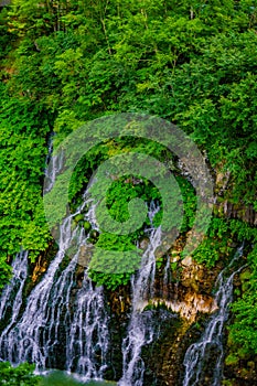 Whitebeard Falls (Biei -cho, Hokkaido)