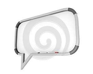 Whiteboard Speech Bubble