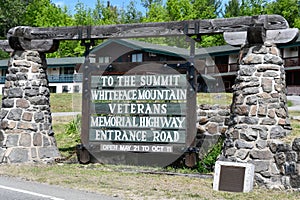 Whiteface Mountain Veterans Memorial Highway in Essex County, New York