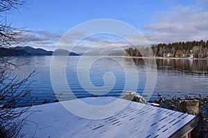 Whitefish Lake Christmas Card photo