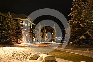 Whitefish Mountain Resort: Mountain Village AprÃ¨s-ski Ambience