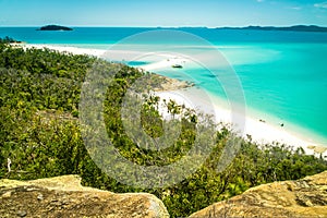 Whitehaven beach in the Whitsundays, Queensland, Australia