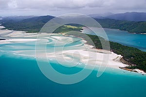 Whitehaven Beach Whitsundays, Queensland - Australia - Aerial Vi