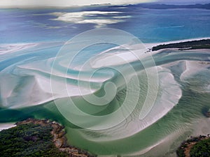 Whitehaven Beach Whitsundays, Queensland - Australia - Aerial Vi