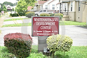 Whitehaven-Levi Development Center Sign, Memphis, TN