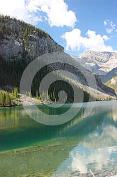 Whiteman's Pond in Canmore, Alberta, Canada