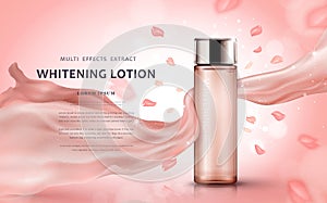 Whitening lotion ads