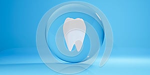 Whitening tooth treatment cleaning teeth medical dentist healthcare toothbrush treatment root whitening 3D RENDER