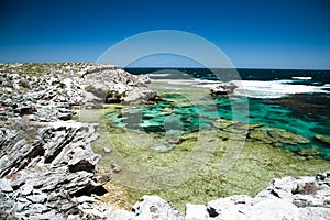 Whites Rocks and Cristal Clear Water in Rottnest Island photo