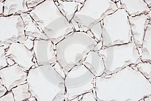 Whitestone. Beautiful abstract background of white stone. The image includes white stones with different sizes
