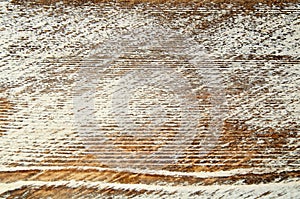 Whitewashed distressed wood texture background