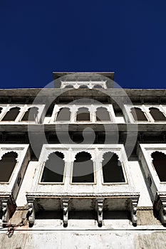 Whitewashed Haveli