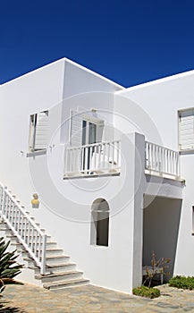 Whitewashed House at Greece