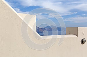Whitewashed house in Oia