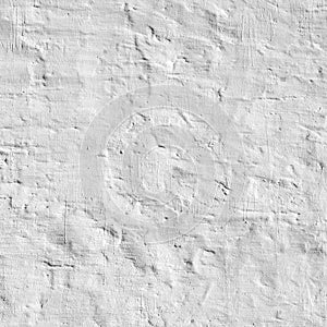 Whitewashed Old Brick Wall Uneven Bumpy Rough Rustic Background