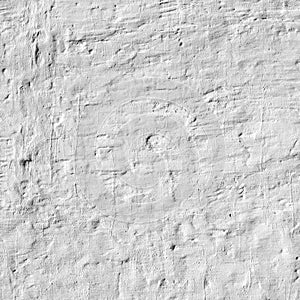 Whitewashed Old Brick Wall Uneven Bumpy Rough Rustic Background